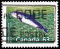 Harbour Porpoise (Phocaena phocaena), Definitives 1988-93: Canadian Mammals serie, circa 1990