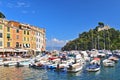 The harbour at Portofino, Golfo del Tigullio, Liguria, Italian Riviera, Italy Royalty Free Stock Photo