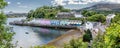Harbour of Portree Isle of Skye, Scotland Royalty Free Stock Photo