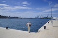 Harbour of Pula at the Adriatic Sea, Croatia