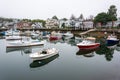 Harbour of Rockport, MA Royalty Free Stock Photo