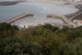 The harbour at Saint Michaels Mount Cornwall Royalty Free Stock Photo