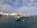 The harbour in San Miguel de Tajao Royalty Free Stock Photo