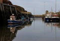 Harbour scene, Amlwch, Anglesey Royalty Free Stock Photo