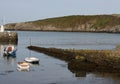 Harbour scene,Cemeas Bay,Anglesey Royalty Free Stock Photo