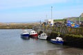 Harbour, Seahouses, England Royalty Free Stock Photo
