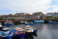 Harbour, Seahouses, England Royalty Free Stock Photo