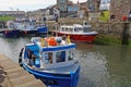 Harbour, Seahouses, England Royalty Free Stock Photo