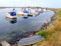 The harbour, Shell Island, Wales.