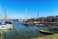 Harbour side houses of Marken, Waterland, Netherlands