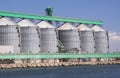 Harbour silos