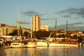 Harbour in Split Croatia Royalty Free Stock Photo