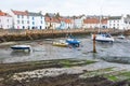 Harbour in St Monans fishing village in the East Neuk of Fife in Scotland Royalty Free Stock Photo