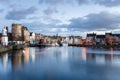 Harbour at Sunset Royalty Free Stock Photo