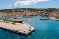 Supetar Harbour, Brac Island, Croatia Royalty Free Stock Photo