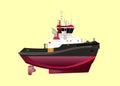 Harbour tug Boat