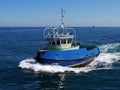 Harbour Tugboat Underway at Speed