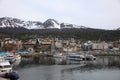 The Harbour of Ushuaia in the South of Argentina