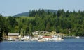 Sechelt Inlet Marina Royalty Free Stock Photo