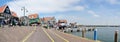 Harbour view of Volendam, Netherlands