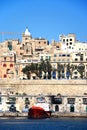 Harbour and waterfront, Valletta.