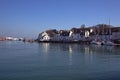 Harbourside Cottages Weymouth Dorset Royalty Free Stock Photo