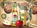 Hard apple cider ads