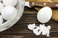 Hard Boiled Eggs Royalty Free Stock Photo