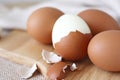 Hard boiled eggs Royalty Free Stock Photo