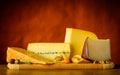Hard Cheese and Gouda Royalty Free Stock Photo