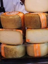 Hard Cheese Rounds, Saint Josep Market, Barcelona