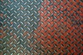 Hard chrome diamond plate pattern