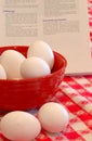 Hard Cooked Eggs Royalty Free Stock Photo