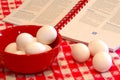 Hard Cooked Eggs Royalty Free Stock Photo