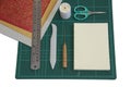 Hard cover book binding materials