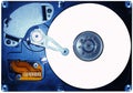 Hard disc Royalty Free Stock Photo
