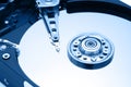 Hard Disk Closeup 1 Royalty Free Stock Photo