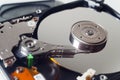 Hard disk computer Royalty Free Stock Photo