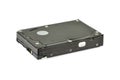 Hard disk computer on white Royalty Free Stock Photo