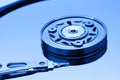 Hard disk drive close-up Royalty Free Stock Photo