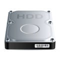 Hard disk drive (HDD) Royalty Free Stock Photo