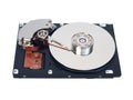 Hard disk drive with storage surface and head