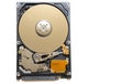 Hard disk internal structure with white background Royalty Free Stock Photo