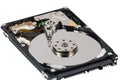 Hard disk isolated on a white background Royalty Free Stock Photo