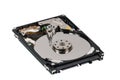 Hard disk isolated on a white background Royalty Free Stock Photo