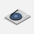 Hard disk isometric icon