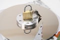 Hard disks details and lock