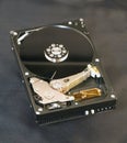 Hard Drive Exposed Royalty Free Stock Photo