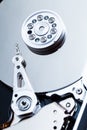 Hard Drive Mechanism Details Royalty Free Stock Photo