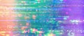 Hard glitchy colorful pixels mix abstract Royalty Free Stock Photo